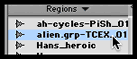 new region in list again