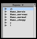 regions list